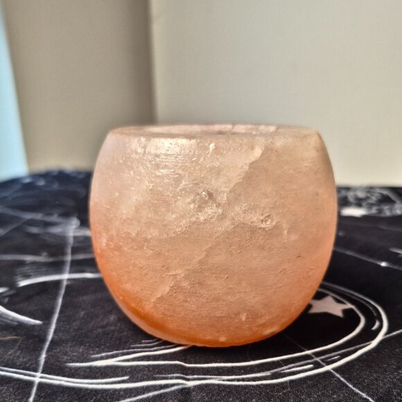 Himalayan Salt Candle Holders (Large) - Picture 2 of 5